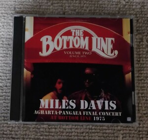 マイルス・デイビス　ブートレッグ　MILES DAVIS / AGHA-PANG FINAL CONCERT AT BOTTOM LINE VOLUME TWO - JUNE 11, 1975 (2CD)