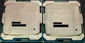 Intel CPU Xeon E5-2630v4 2個セット SR2R7 10C/20T 2.20～3.10GHz Cache 25MB DDR4-2133 TDP 85W FCLGA2011