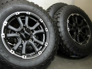 ■未使用■MUDBAHN XR-600S＆TOYO OPEN COUNTRY M/T-R 195R16C 4本セット■ジムニーサイズ■