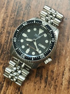 1000円スタート！SEIKO セイコー ダイバーズウォッチ 7S26-0020 自動巻きメンズ腕時計 稼働品 