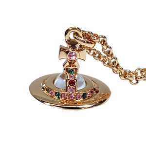 Vivienne Westwood ヴィヴィアン ウエストウッド 63020098 PETITE ORB プチオーブ ネックレス アクセサリー ピンクゴールド