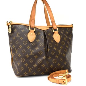 1点限定 ルイヴィトン パレルモPM 2way ハンドバッグ M40145 モノグラム ブラウン LOUIS VUITTON Palermo PM