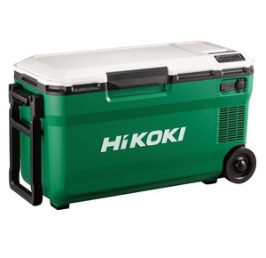 HiKOKI UL18DE(WMZ) コ－ドレス冷温庫 庫内容量:36L 蓄電池付セット アグレッシブグリ－ン 3部屋モ－ドで冷蔵と冷凍が同時にできる 新品
