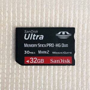 ■読み込み確認済■ SanDisk メモリースティック PRO HG DUO 32GB メモリーカード デジカメ memory