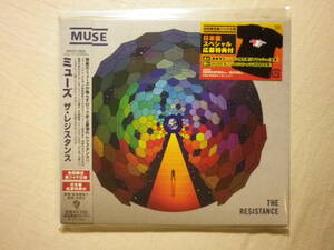 『Muse/The Resistance(2009)』(2009年発売,WPCR-13629,国内盤帯付,歌詞対訳付,紙ジャケ,Uprising,Undisclosed Desires,Resistance)