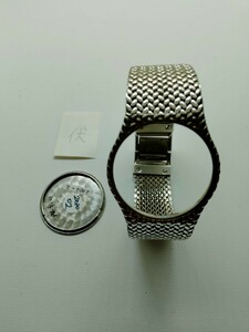 SEIKO CREDOR セイコークレドール　メンズ 腕時計バンド　1本 (伏) 型番7771-6051 裏蓋に文字あり