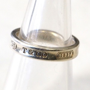 Th961522 ティファニー リング・指輪 ナローリング 1837 シルバー925 約9号 レディース TIFFANY&Co. 中古