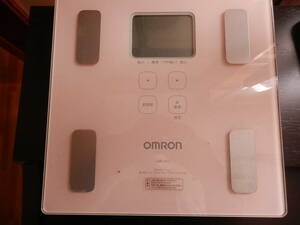 OMRON オムロン 体重体組成計 HBF-214-PK（ピンク） カラダスキャン 　*0423