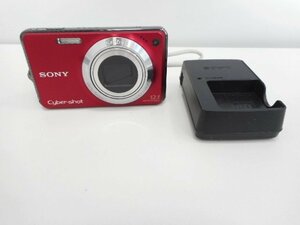 ★ソニー SONY コンパクトデジタルカメラ Cyber-shot サイバーショット DSC-W270 赤 レッド 通電確認済 【中古】｛dgs2844｝