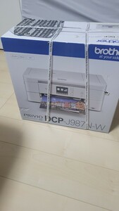 brother ブラザー インクジェットプリンター PRIVIO DCP-J987N-W 複合機 ホワイト 印刷 コピー 