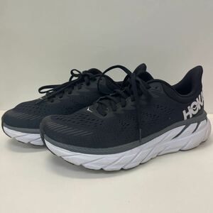 ◆極美品◆ HOKA ONE ONE CLIFTON 7 BWHT サイズ25.0 定価17600円税込