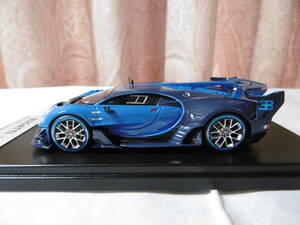 【ルックスマート】　1/43　ブガッティ　ヴィジョン　グランツーリスモ　Blue / Blue Carbonium　LS453　Vision Gran Turismo
