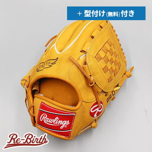 【新品】 ローリングス 軟式グローブ / 内野手用 無料型付け (Rawlings グラブ)[NE724]