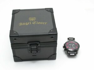 ★ハローカメラ★ 0891 エンジェルクローバー Angel Clover left crown クォーツ 腕時計 ジャンク 要修理 メンズ LC42 1円スタート