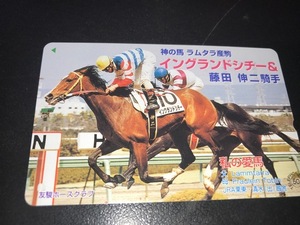 イングランドシチー/4歳未勝利優勝テレカ。