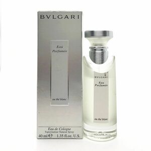 BVLGARI ブルガリ オ パフメ オー テ ブラン EDC 40ml ☆残量たっぷり　送料350円