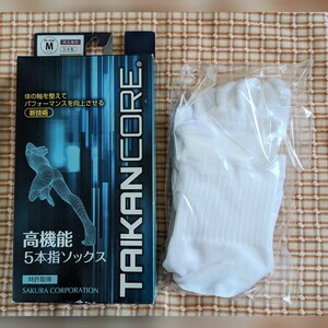 【新品未使用】 TAIKAN CORE ５本指 ソックス