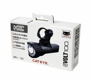 CAT EYE キャットアイG.VOLT100 ライト　新品　USB充電式　　カートリッジ交換可能なバッテリー　320ルーメンLED スピード発送