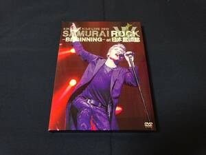 吉川晃司「KIKKAWA KOJI LIVE 2013 SAMURAI ROCK -BEGINNING- at 日本武道館」DVD 初回限定盤（2DVD+CD）／COMPLEX