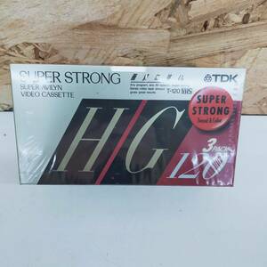 TDK　SUPER STRONG VHS ビデオテープ　120分３個入り　T-120SSHGN ※2400010319945