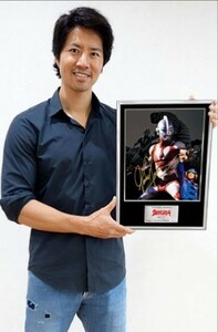 【新品未開封】ウルトラヒーローメモリアル ウルトラマンパワード ケイン・コスギ氏 直筆サイン入り パネル