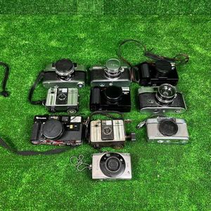 38 フィルムカメラ まとめて ジャンク OLYMPUS KONICA MINOLTA Nikon Canon