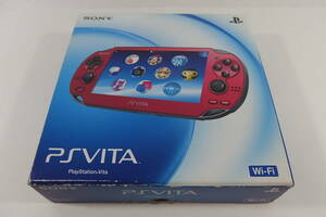 ◆PlayStation Vita Wi-Fiモデル PS Vita 本体 PCH-1000 ZA03 コズミック・レッド
