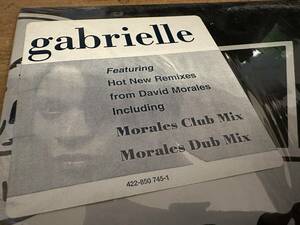 12”★Gabrielle / Give Me A Little More Time / David Morales / ヴォーカル・ハウス / R&B！