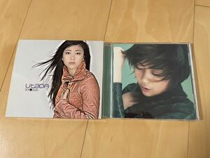 宇多田ヒカル CD アルバム Distance EXODUS 2枚セットで　Utada 歌詞カード付き 新谷洋子 対談