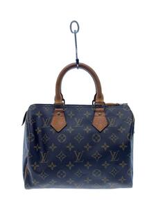 LOUIS VUITTON◆1)スピーディ25_モノグラム・キャンバス_BRW/PVC/BRW