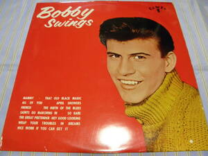 ペラジャケ日LP☆ボビー・ライデル・ストーリー第2集＊BOBBY SWINGS☆溝有☆美盤☆083