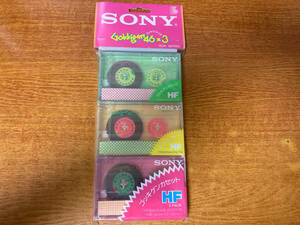 カセットテープ SONY 3本
