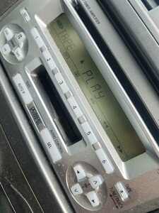 トヨタ　ダイハツ　カローラ　CKP-55 純正　カセットデッキ　CDブレーヤー　動作確認済み　08600-00G60 c0616　パッソ　ムーヴ　テープ