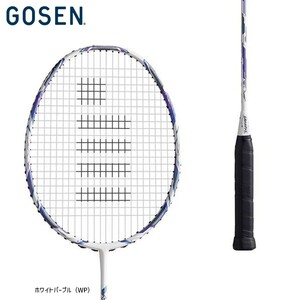 【GOSEN BGV65LL 6U6】 GOSEN(ゴーセン) 　グラビタス 6.5LL　ホワイトパープル　6U6　バドミントンラケット　新品未使用　ケース付 　