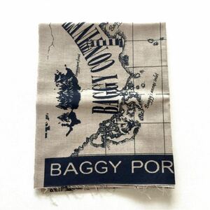 未使用 BAGGY PORT Japanese towel バギーポート 手拭い 非売品 ノベルティ 神戸 バッグブランド BAGGY