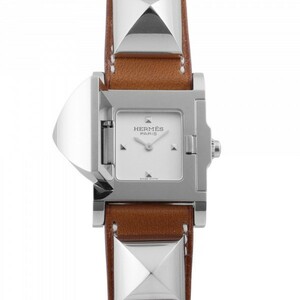 エルメス HERMES メドール TPM ME3.210.282/VB34 シルバー文字盤 新品 腕時計 レディース
