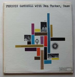 ◆ FREDDIE GAMBRELL with BEN TUCKER, Bass ◆ World Pacific WP-1256 (black:dg:promo) ◆