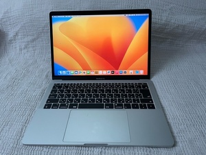 【動作品】Macbook Pro 13インチ A1708 2017 Core i5 Mem 8GB SSD 256B ACアダプタ 箱付