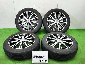 ☆ダイハツ純正 14インチ タイヤ付 4本セット☆ 14X4.5J 4-100 +45 155/65R14 ファルケン タントカスタム ☆TH ★送料無料★ 246054