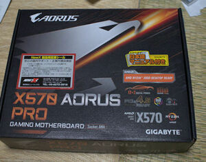 AMD X570 AORUS マザーボード X570 AORUS PRO (rev. 1.0)