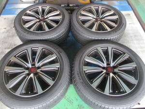 【未使用+中古】AME モデラートブラスター モノブロック 19x8J 5H 114.3 +45 4本 1台分 225/55R19 ハリアー RAV4 CX-5 CX-8 エクストレイル