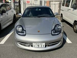 ポルシェ 911 996 前期 ボクスター 986 LED プロジェクターヘッドライト ブラック