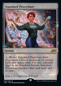 MTG ■無/英語版■ 《Standard Procedure》Unfinity UNF