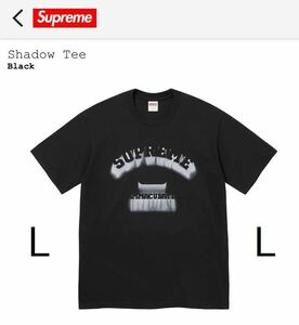 Supreme 24S/S Shadow Tee Black L シュプリーム シャドー Tシャツ 黒 Futura Box Logo Sticker付 Hooded Sweatshirt Maradona Air Max DN