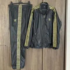 adidas  トラックジャケット　トラックパンツ　セットアップ　トレフォイル