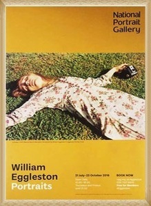 Portraits exhibition untitled 1975 アーティスト手書きサイン入り（エグルストン） 額装品