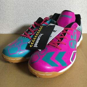 hummel ヒュンメル インパリ フットサル シューズ ターフ 人工芝 サッカー フットボール トレーニング 25.5cm HAS3008/2468