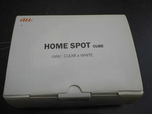 au HOME SPOT CUBE 宅内Wi-Fiルーター PXH11RWA キューブWi-Fi