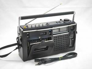 SONY CF-1900 pro1900 FM/AM２バンド ラジオカセットレコーダー 希少なキャリングケース付き ソニー モノラルラジカセ 　現状動作品