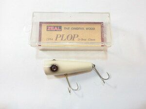 ZEAL ズイール　プロップ 3/8oz 1994年 PLOP AB アルビノボーン 　トップウォータールアー (242-936